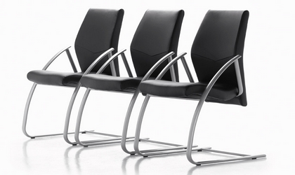 Fauteuil visiteurs pied luge