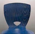 H�tre teint� bleu