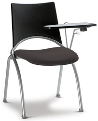 Si�ge Wap - Coque noire / Option tablette �critoire